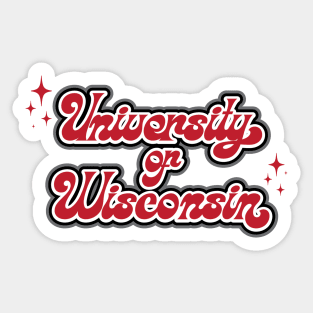 University of Wisconsin Sticker